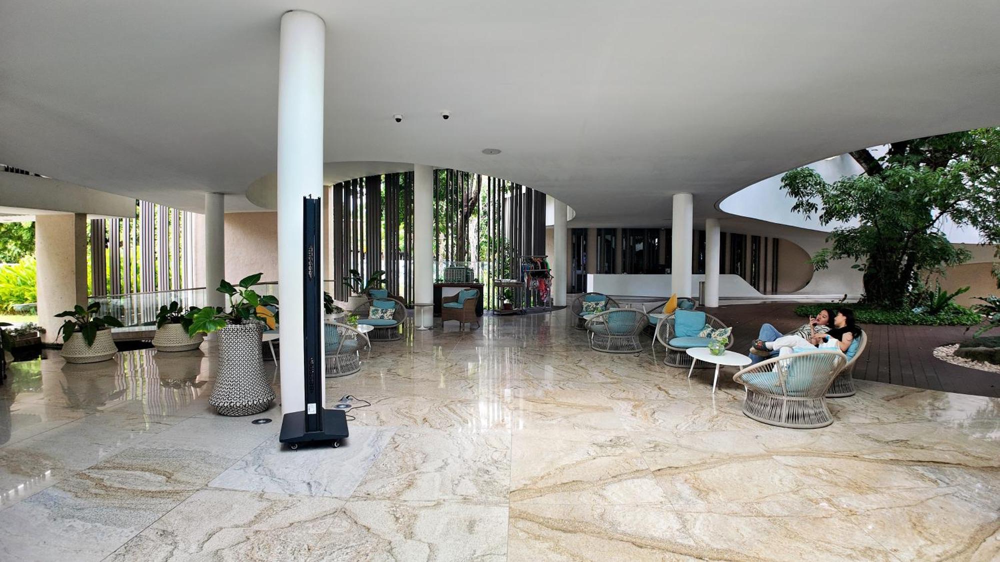 Dominiks Quite And Elegant Studio Ocean View Pool At Tambuli Resort High Floor Đảo Mactan Ngoại thất bức ảnh