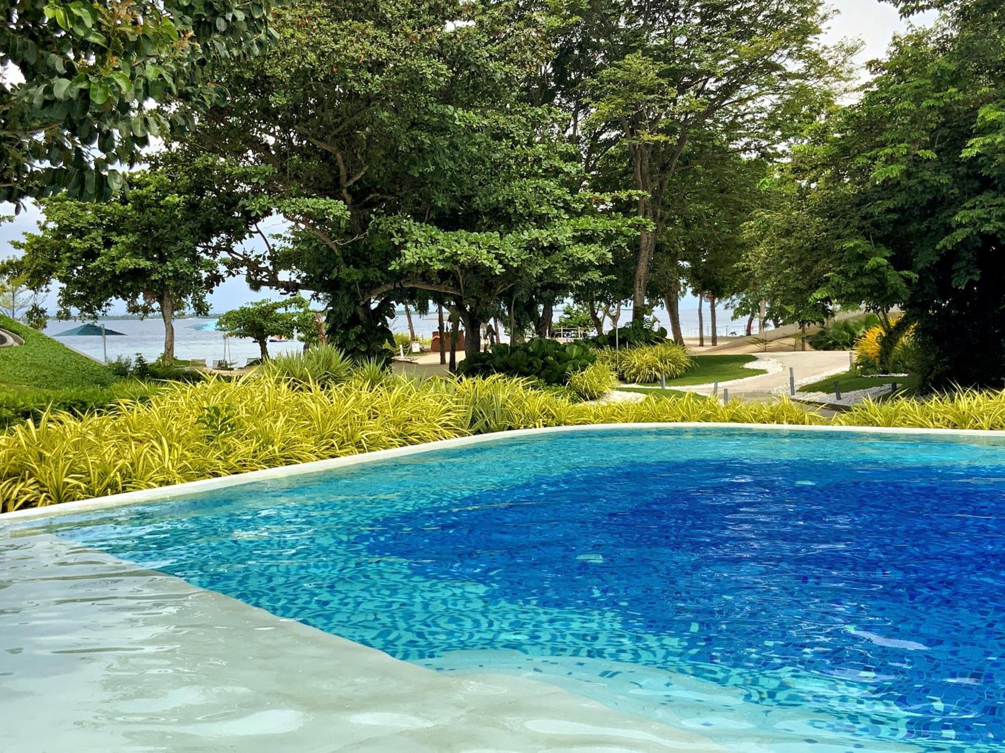 Dominiks Quite And Elegant Studio Ocean View Pool At Tambuli Resort High Floor Đảo Mactan Ngoại thất bức ảnh